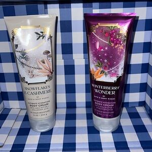 Bath & Body Works Body Cream Winter Bundle